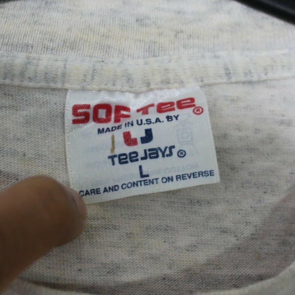VTG Just Do It 90s Made In USA T-Shirt T210 - Picture 6 of 7